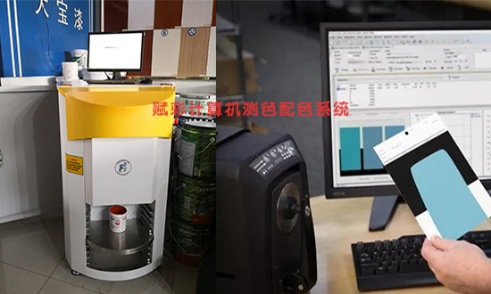 計算機測色配色係統的組成，解決配色好幫手