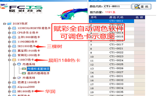 賦（fù）彩自（zì）動調色機係（xì）統升級，提升店鋪調色能（néng）力
